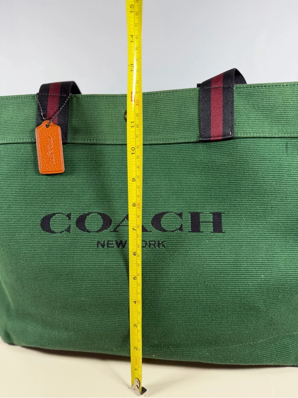 Coach canvas tote